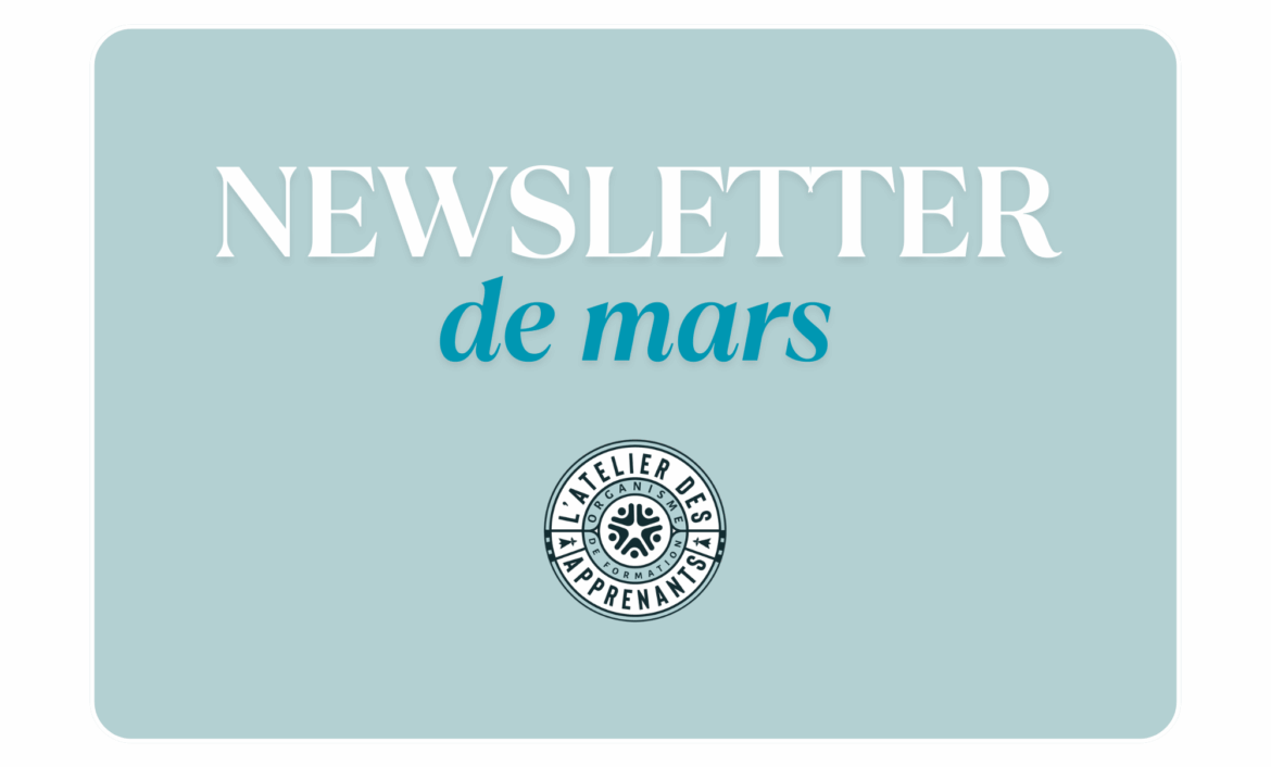Newsletter de mars