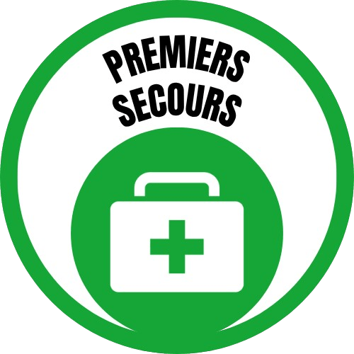 Badge de la formation Premiers Secours proposé par l'Atelier des Apprenants